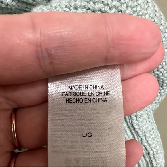 Lucky Brand mint green sweater - Picture 4 of 5